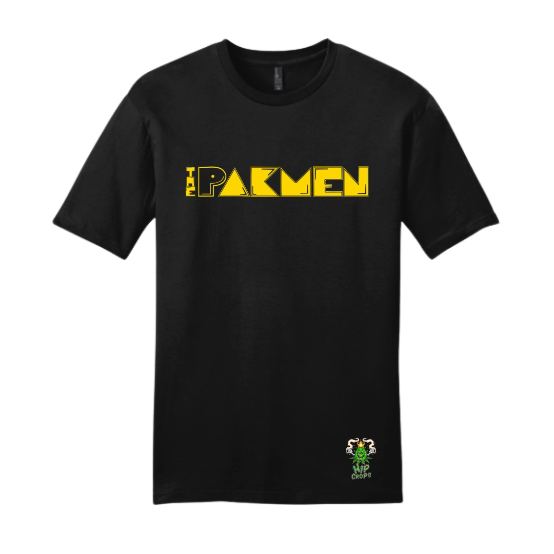 Pak Men Yellow Logo Tee